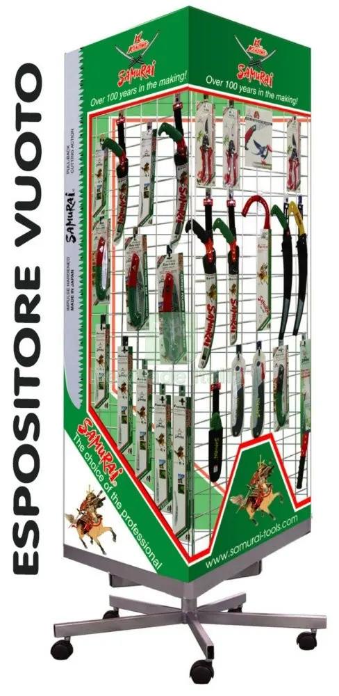 Samurai Espositore a Pavimento Vuoto — Articoli per ufficio — rif. FERX.92333