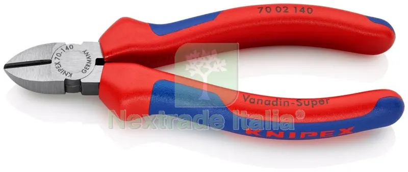 KNIPEX TRONCHESE TAGL.DIAG. ART. 70.02 MM 140 — Pinze e tronchesi — rif. FERX.92362 KNIPEX TRONCHESE TAGL.DIAG. ART. 70.02 MM 140 — Pinze e tronchesi — rif. FERX.92362