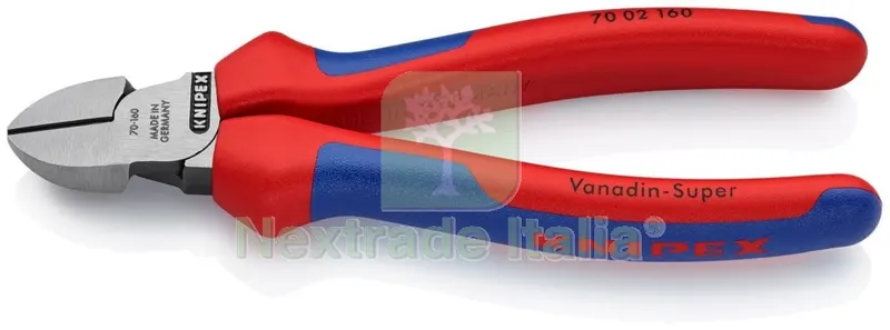 KNIPEX TRONCHESE TAGL.DIAG. ART. 70.02 MM 160 — Pinze e tronchesi — rif. FERX.92363 KNIPEX TRONCHESE TAGL.DIAG. ART. 70.02 MM 160 — Pinze e tronchesi — rif. FERX.92363