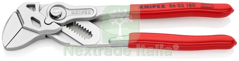 Knipex Pinza/Chiave ART. 86.03 MM 180 — Pinze e tronchesi — rif. FERX.92364 Knipex Pinza/Chiave ART. 86.03 MM 180 — Pinze e tronchesi — rif. FERX.92364