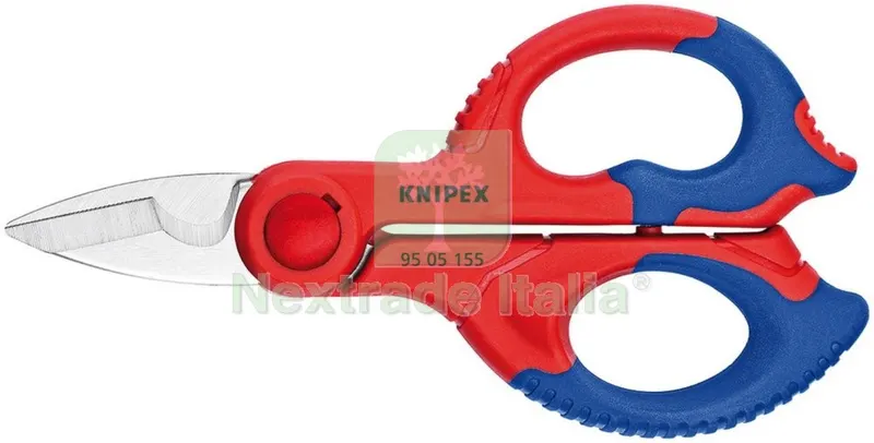 KNIPEX FORBICI X ELETTRIC. ART. 95.05 MM 155 — Misurazione e taglio manuale — rif. FERX.92366 KNIPEX FORBICI X ELETTRIC. ART. 95.05 MM 155 — Misurazione e taglio manuale — rif. FERX.92366
