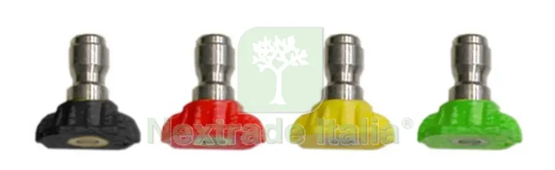 KIT 4 UGELLI PER IDROPULITRICE CON ATTACCO RAPIDO — Smerigliatrici e seghe — rif. FERX.92466 KIT 4 UGELLI PER IDROPULITRICE CON ATTACCO RAPIDO — Smerigliatrici e seghe — rif. FERX.92466