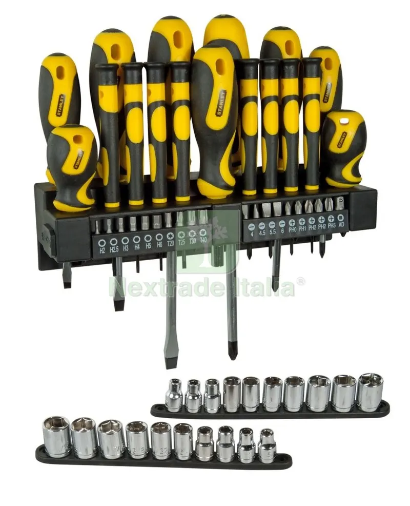ST SET 57 PZ CACCIAVITI E BUSSOLE ART. 0.62143 — Cacciaviti e giraviti — rif. FERX.92473