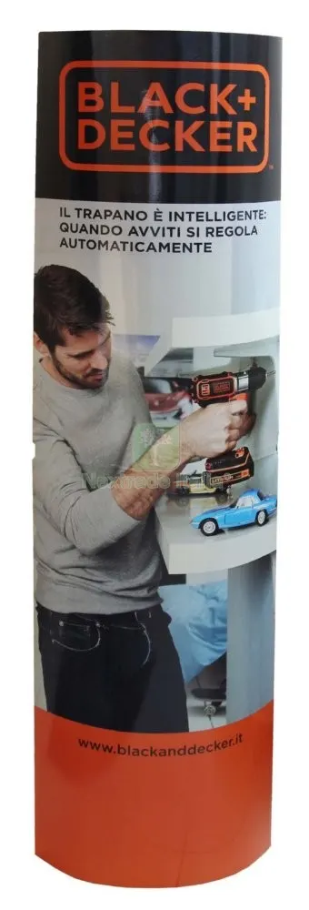 Totem Black + Decker — Materiale promozionale e POP — rif. FERX.92509