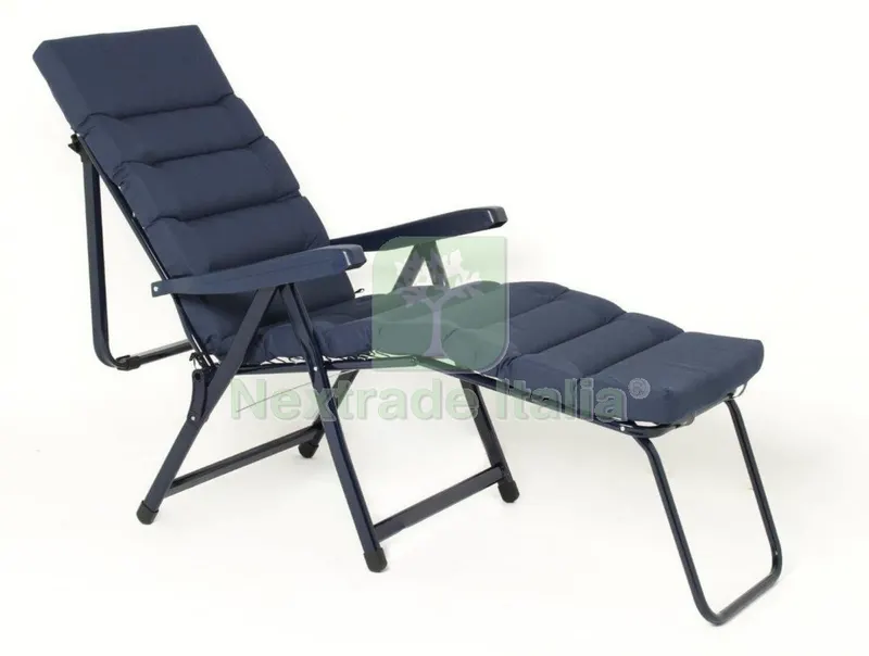 Sdraio con Poggiapiedi 7 Posizioni Bomber Colori Assortiti — Tempo libero outdoor — rif. FERX.92547 Sdraio con Poggiapiedi 7 Posizioni Bomber Colori Assortiti — Tempo libero outdoor — rif. FERX.92547