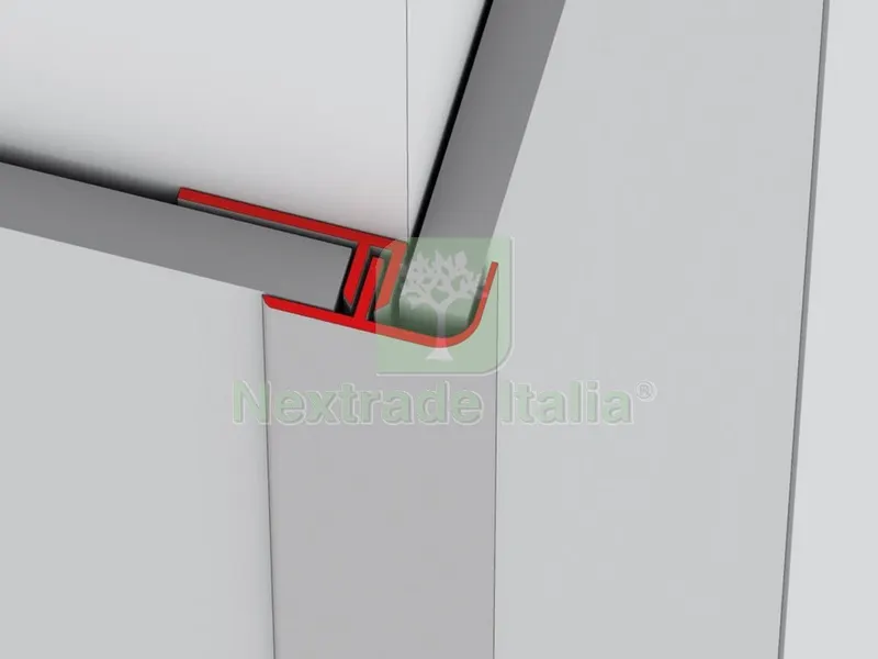 6PZ PROFILO ANGOLO ESTERNO A200 CM 300 BIANCO — Isolanti e reti — rif. FERX.92559