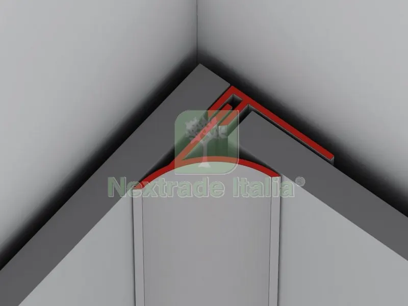 12PZ PROFILO ANGOLO INTERNO A201 CM 300 NOCE — Isolanti e reti — rif. FERX.92562 12PZ PROFILO ANGOLO INTERNO A201 CM 300 NOCE — Isolanti e reti — rif. FERX.92562