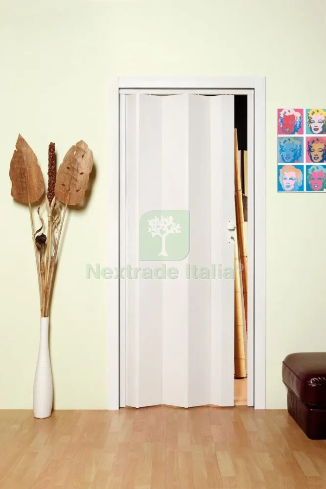 Porta a Soffietto "maya" CM 83X214 Colore Bianco Frassino — Tubi e raccordi — rif. FERX.92567