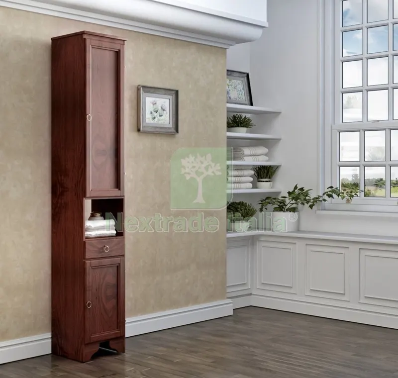 Colonna "doria" 756 2ANTE +1 Cassetto CM.196H Senza Vetro — Accessori bagno — rif. FERX.92580 Colonna "doria" 756 2ANTE +1 Cassetto CM.196H Senza Vetro — Accessori bagno — rif. FERX.92580