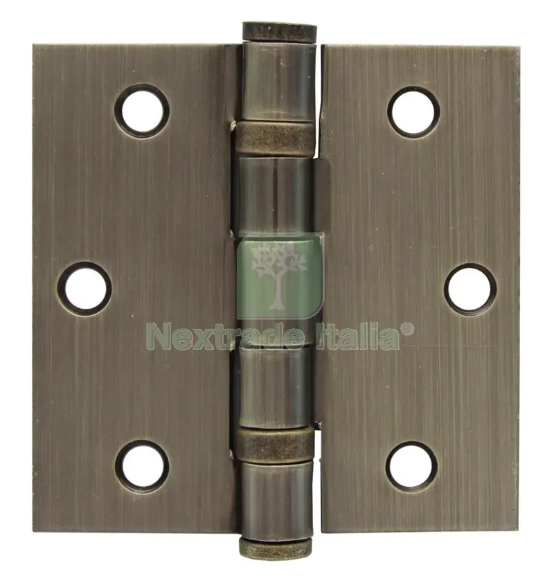 4PZ CERNIERA CON CUSCINETTI POMOLI CILINDRO BRONZ. 100X75 — Serrature e cilindri — rif. FERX.92599 4PZ CERNIERA CON CUSCINETTI POMOLI CILINDRO BRONZ. 100X75 — Serrature e cilindri — rif. FERX.92599