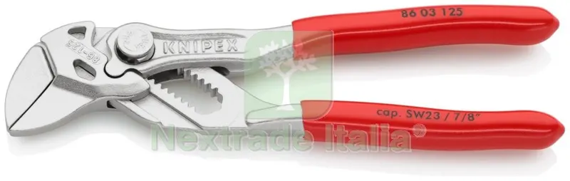 Knipex Pinza/Chiave ART. 86.03 MM 125 — Pinze e tronchesi — rif. FERX.92624 Knipex Pinza/Chiave ART. 86.03 MM 125 — Pinze e tronchesi — rif. FERX.92624