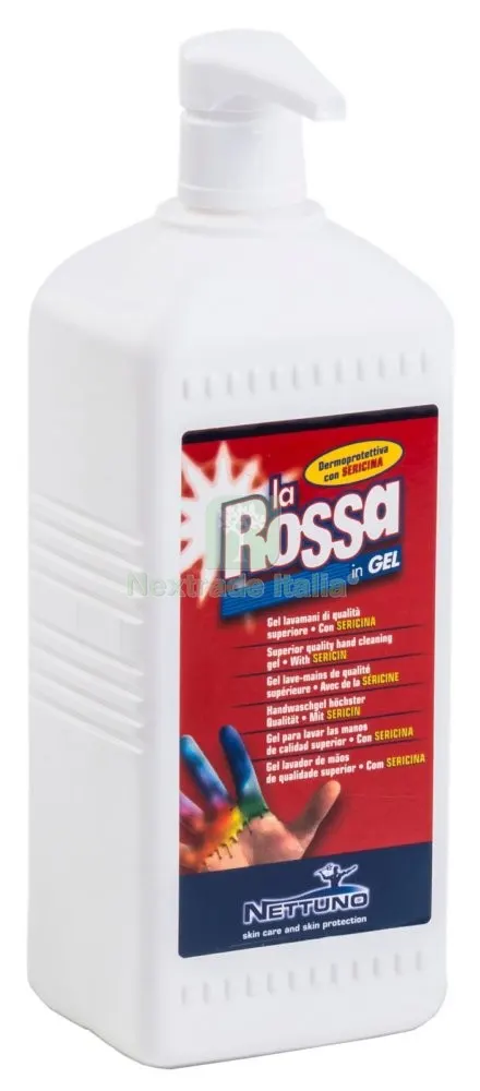 GEL LAVAMANI 'ROSSA' NETTUNO 1 LT — Sgrassanti e detergenti pittura — rif. FERX.92660