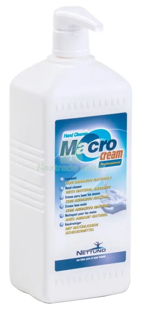 CREMA LAVAMANI 'MACROCREAM' NETTUNO 1 LT — Sgrassanti e detergenti pittura — rif. FERX.92661