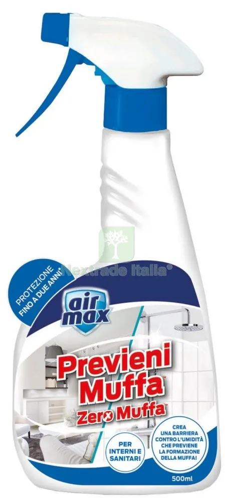 6PZ ANTIMUFFA AIRMAX ZERO PREVIENI MUFFA 500 ML — Casalinghi e organizzazione — rif. FERX.92670 6PZ ANTIMUFFA AIRMAX ZERO PREVIENI MUFFA 500 ML — Casalinghi e organizzazione — rif. FERX.92670
