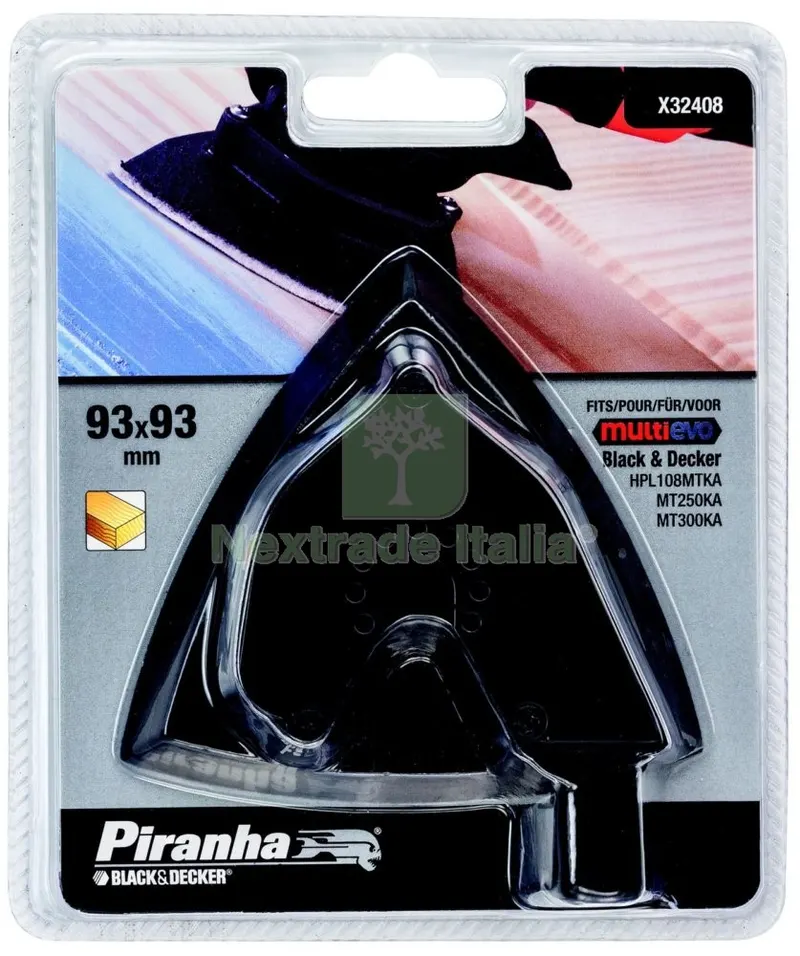 PIRANHA X32408 PLATORELLO MULTIFUNZIONE X MT300 — Punte, frese e dischi — rif. FERX.92671 PIRANHA X32408 PLATORELLO MULTIFUNZIONE X MT300 — Punte, frese e dischi — rif. FERX.92671