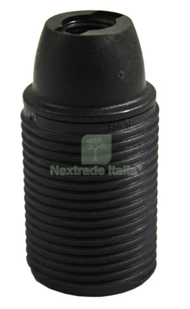 50PZ PORTALAMPADA NERO E14 FILETTATO — Illuminazione — rif. FERX.92707 50PZ PORTALAMPADA NERO E14 FILETTATO — Illuminazione — rif. FERX.92707