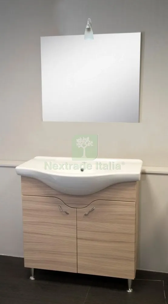 Mobile Bagno Francesca 2 Ante 85 Olmo — Accessori bagno — rif. FERX.92808 Mobile Bagno Francesca 2 Ante 85 Olmo — Accessori bagno — rif. FERX.92808