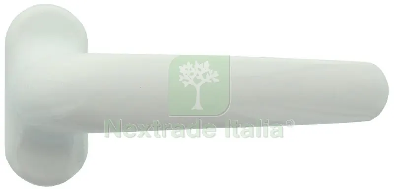 MANIGLIA X INFISSI ALLUMINIO BIANCO RAL9010 — Maniglie e pomelli — rif. FERX.92852