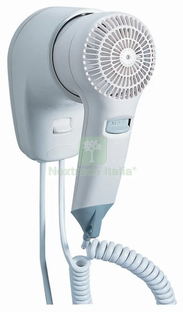 ASCIUGACAPELLI 1200W VIENTO1 CON SUPPORTO A MURO — Accessori bagno — rif. FERX.92860 ASCIUGACAPELLI 1200W VIENTO1 CON SUPPORTO A MURO — Accessori bagno — rif. FERX.92860