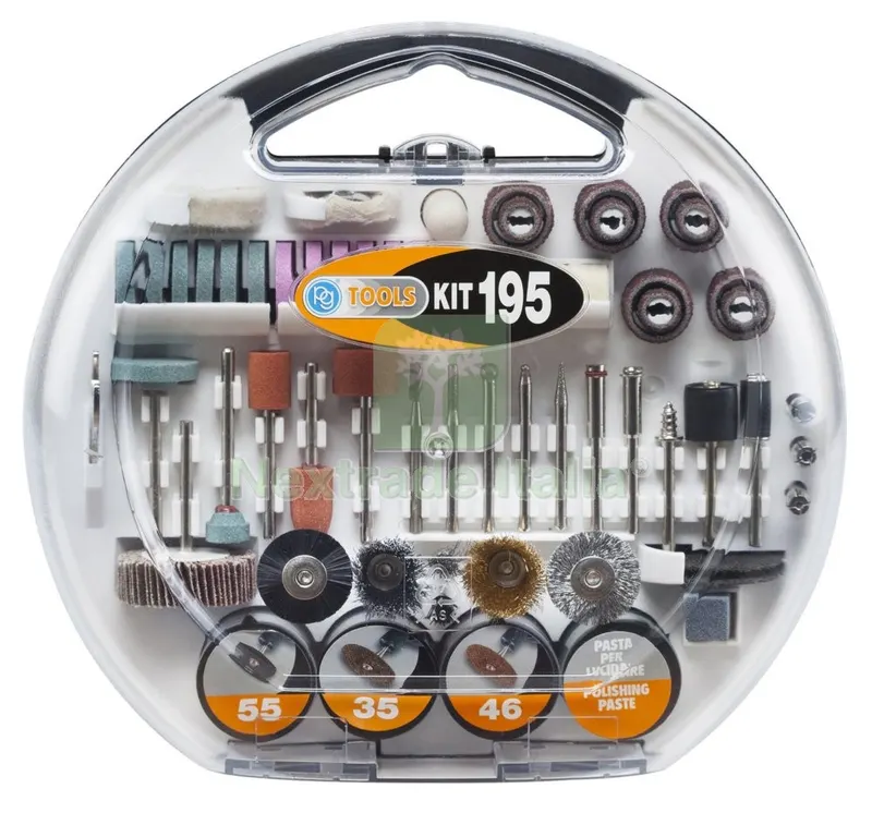 POGGI ART. PG195A KIT 195 MINIACCESSORI — Smerigliatrici e seghe — rif. FERX.92867 POGGI ART. PG195A KIT 195 MINIACCESSORI — Smerigliatrici e seghe — rif. FERX.92867