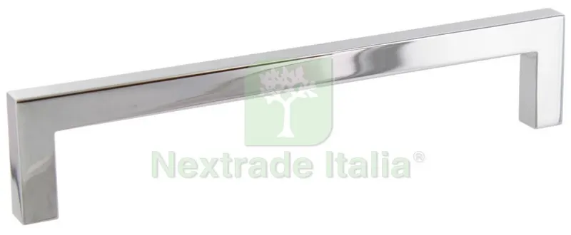 25PZ Maniglia ART. UN34 MG32703 MM128 Cromo Lucido — Maniglie e pomelli — rif. FERX.92933 25PZ Maniglia ART. UN34 MG32703 MM128 Cromo Lucido — Maniglie e pomelli — rif. FERX.92933