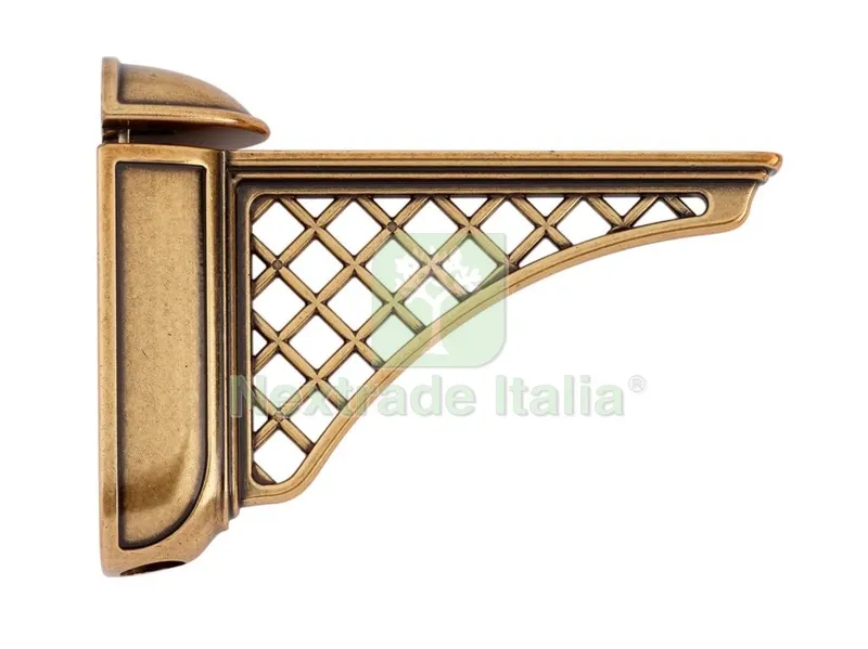 REGGIMENSOLA ART.42431 77X125 MM ORO DI VALENZA — Ferramenta per legno e mobili — rif. FERX.92957