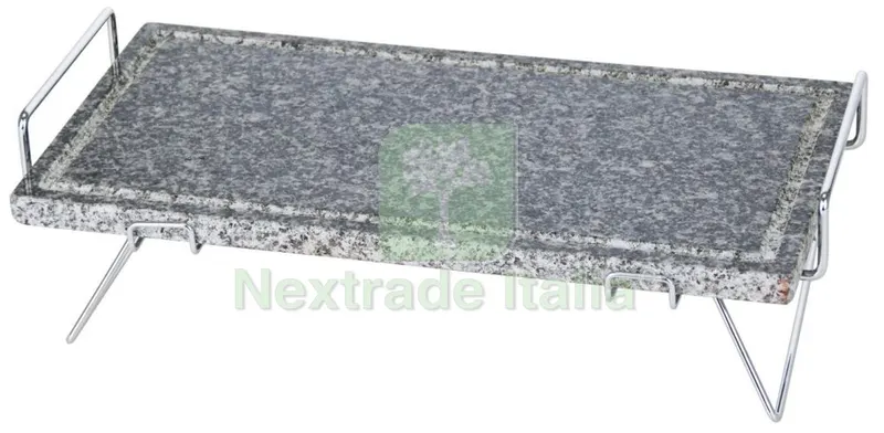 Pietra Ollare con Telaio e Gambe RICH.CM.38X20 — Tempo libero outdoor — rif. FERX.92959 Pietra Ollare con Telaio e Gambe RICH.CM.38X20 — Tempo libero outdoor — rif. FERX.92959