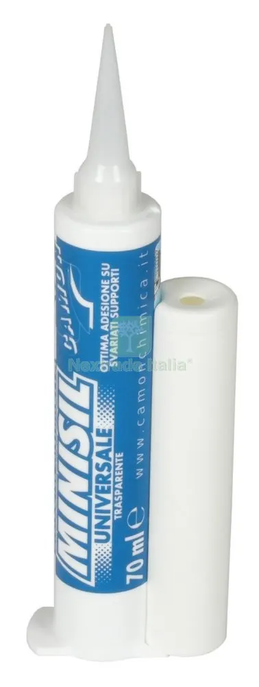 24PZ CAMON SILICONE MINISIL TRASPARENTE P. ML.70 — Adesivi e sigillanti — rif. FERX.92961