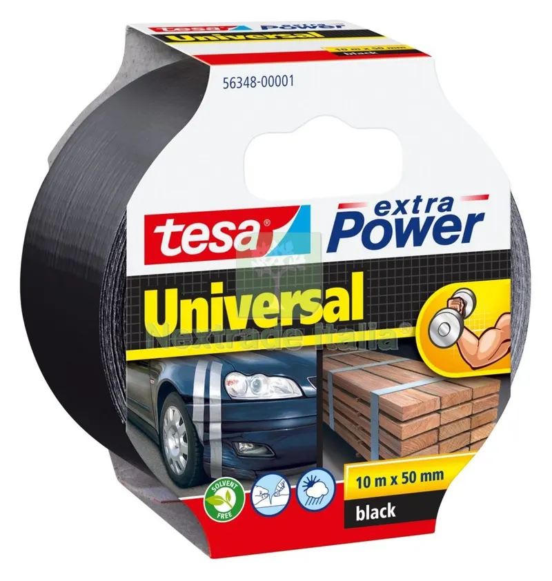 6PZ NASTRO AMERICANO EXTRA POWER MM 50X10MT NERO — Nastri e mascherature — rif. FERX.92968