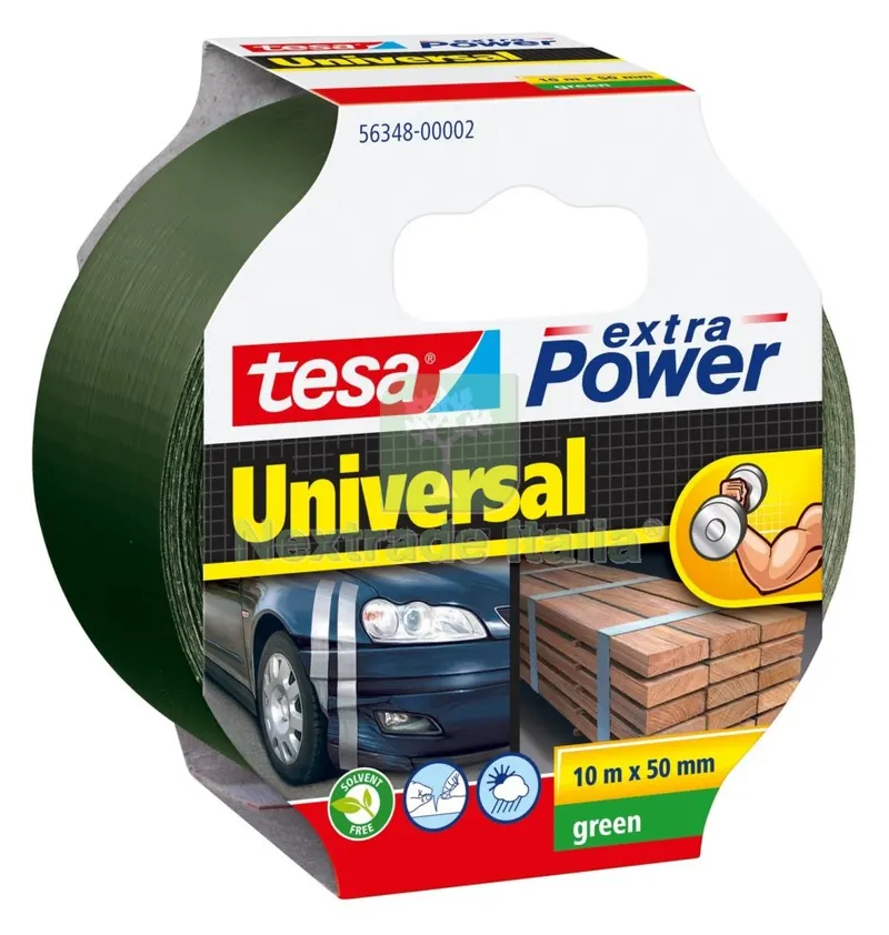 6PZ Nastro Americano Extra Power MM 50X10MT Verde — Nastri e mascherature — rif. FERX.92970 6PZ Nastro Americano Extra Power MM 50X10MT Verde — Nastri e mascherature — rif. FERX.92970