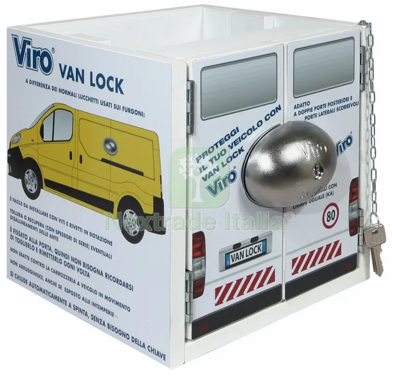 Viro Espositore 'VAN Lock' con Lucchetto Montato — Articoli per ufficio — rif. FERX.92978