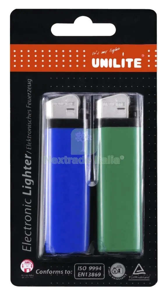 50PZ Accendino Blister Pezzi 2 — Tempo libero outdoor — rif. FERX.92995
