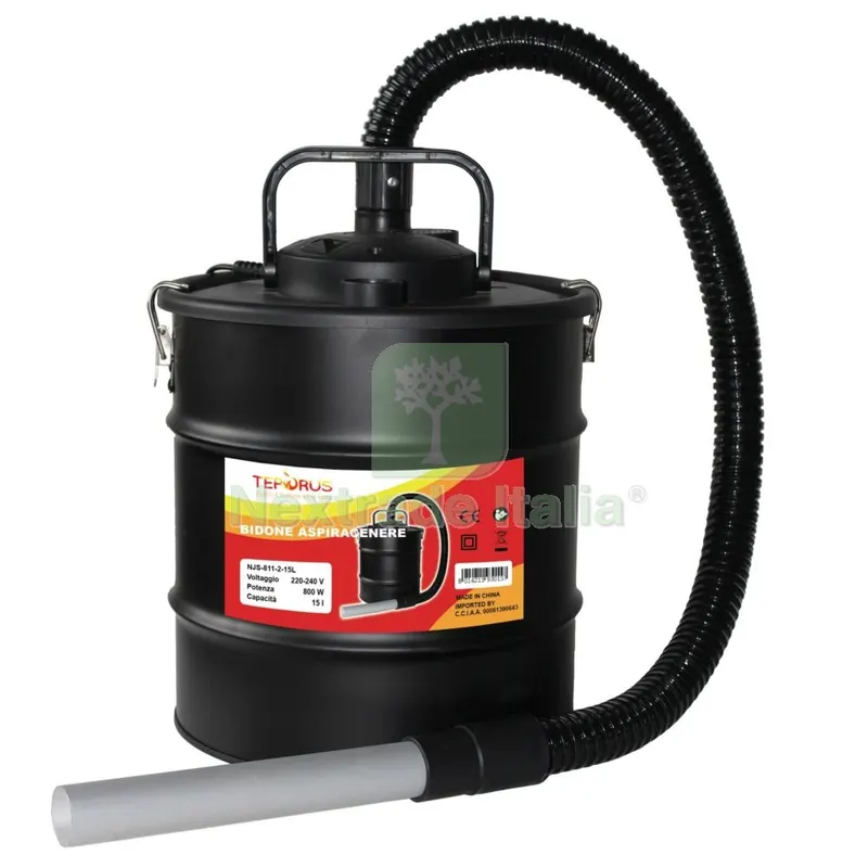 Bidone Aspiracenere Fuocovivo 15 L — Casalinghi e organizzazione — rif. FERX.93015 Bidone Aspiracenere Fuocovivo 15 L — Casalinghi e organizzazione — rif. FERX.93015