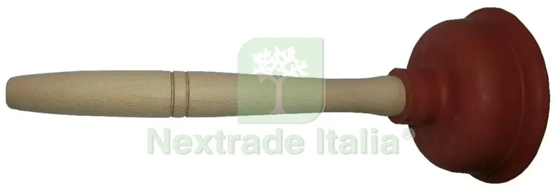 STURALAVANDINO GOMMA M/CO LEGNO MM.150 PROFILO — Rubinetti e valvole — rif. FERX.93052