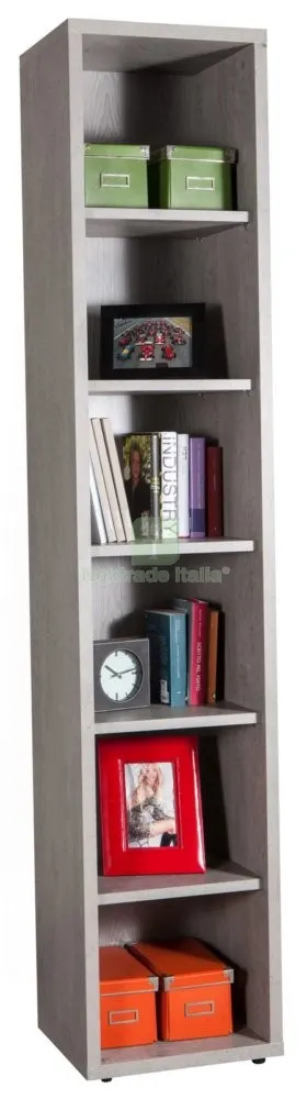 Pratico Libreria 35,7X44XH217 CM Cemento — Arredo — rif. FERX.93068 Pratico Libreria 35,7X44XH217 CM Cemento — Arredo — rif. FERX.93068