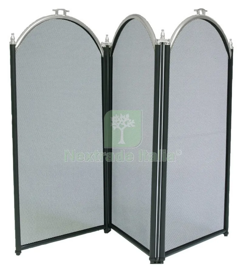 Parascintille 3 Ante Bordo Cromo Satinata 98XH60 CM — Tubi e raccordi — rif. FERX.93084
