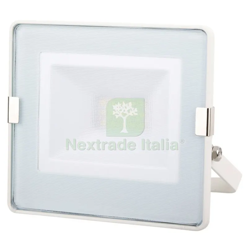 Proiettore LED Super Slim 10W 800LM Bianco — Illuminazione — rif. FERX.93087 Proiettore LED Super Slim 10W 800LM Bianco — Illuminazione — rif. FERX.93087