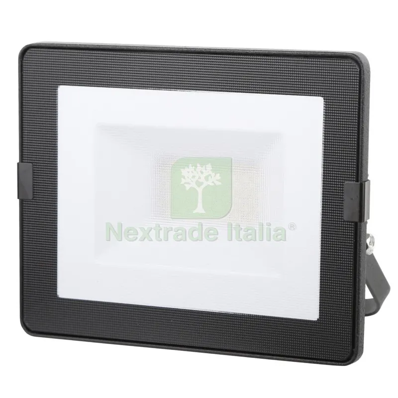 Proiettore LED Super Slim 20W 1600LM Nero — Illuminazione — rif. FERX.93088 Proiettore LED Super Slim 20W 1600LM Nero — Illuminazione — rif. FERX.93088
