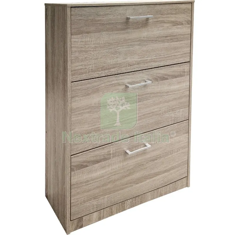 Kit Scarpiera 3 Ribalte Twice 62X24X110 Rovere — Arredo — rif. FERX.93106 Kit Scarpiera 3 Ribalte Twice 62X24X110 Rovere — Arredo — rif. FERX.93106