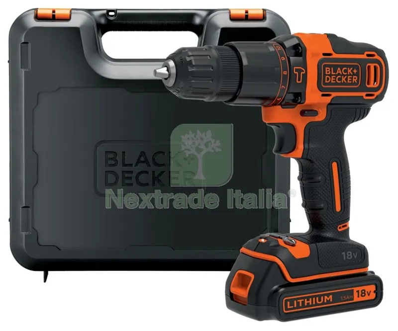 Trapano B+D 18VP Litio BDCHD18K — Trapani e avvitatori — rif. FERX.93114 Trapano B+D 18VP Litio BDCHD18K — Trapani e avvitatori — rif. FERX.93114