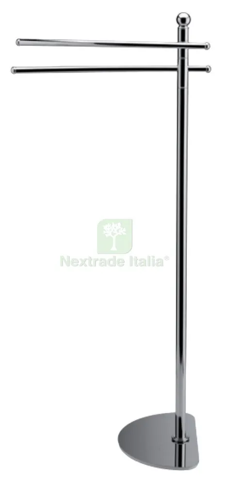 Piantana Portasciugamani Salvaspazio Cromo FIG.7 — Accessori bagno — rif. FERX.93118 Piantana Portasciugamani Salvaspazio Cromo FIG.7 — Accessori bagno — rif. FERX.93118