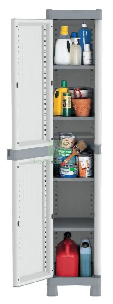Armadio Terry Wave 1ANTA CM 35X44X181H Quattro Ripiani 2350RUW — Arredo — rif. FERX.9320 Armadio Terry Wave 1ANTA CM 35X44X181H Quattro Ripiani 2350RUW — Arredo — rif. FERX.9320