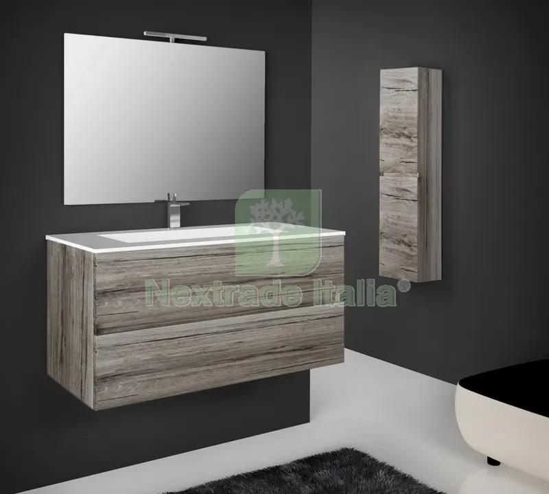 Mobile Bagno "splash" CM.80 Rovere Grigio — Accessori bagno — rif. FERX.93220 Mobile Bagno "splash" CM.80 Rovere Grigio — Accessori bagno — rif. FERX.93220