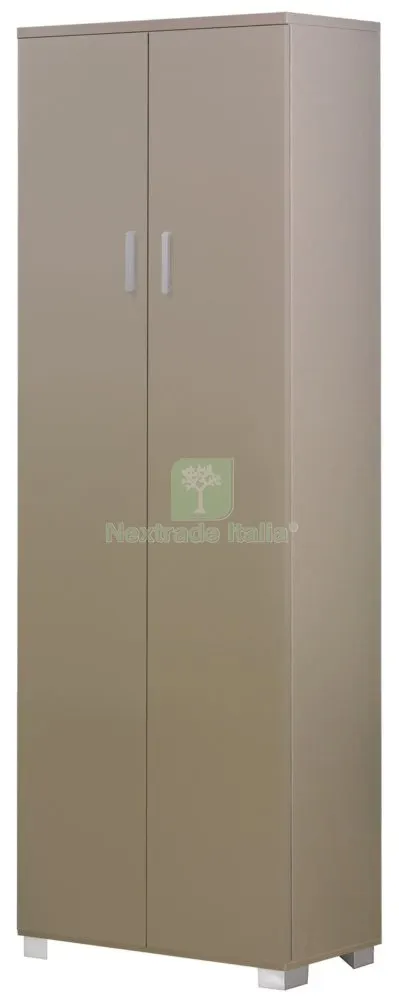 Armadio Multiuso 2 Ante CM 62X34X178H Fango Opaco — Arredo — rif. FERX.93251 Armadio Multiuso 2 Ante CM 62X34X178H Fango Opaco — Arredo — rif. FERX.93251