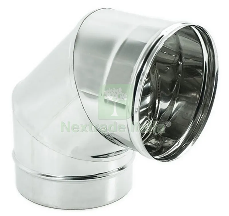 2PZ Gomito Inox Aisi 304 90°DIAMETRO. 300 — Scarichi e sifoni — rif. FERX.93287 2PZ Gomito Inox Aisi 304 90°DIAMETRO. 300 — Scarichi e sifoni — rif. FERX.93287