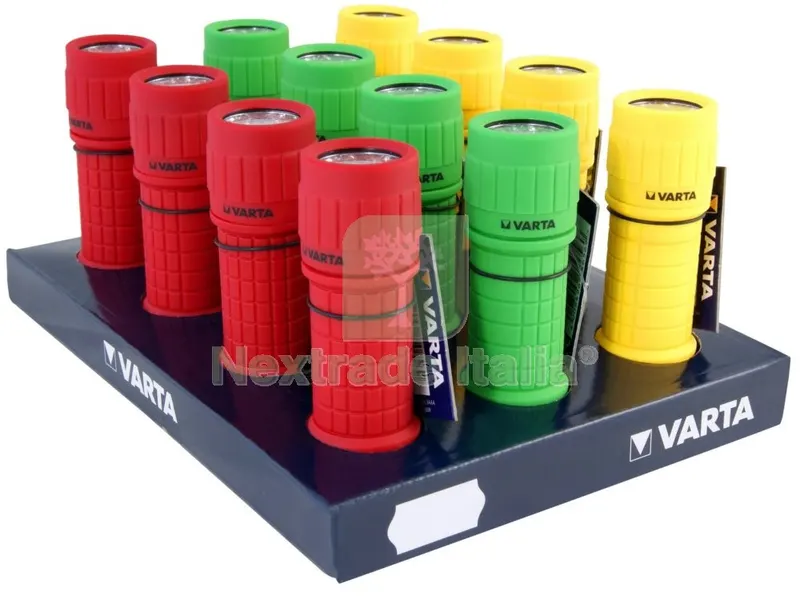 12PZ Varta Torcia 9 LED Soft Touch — Illuminazione — rif. FERX.93303