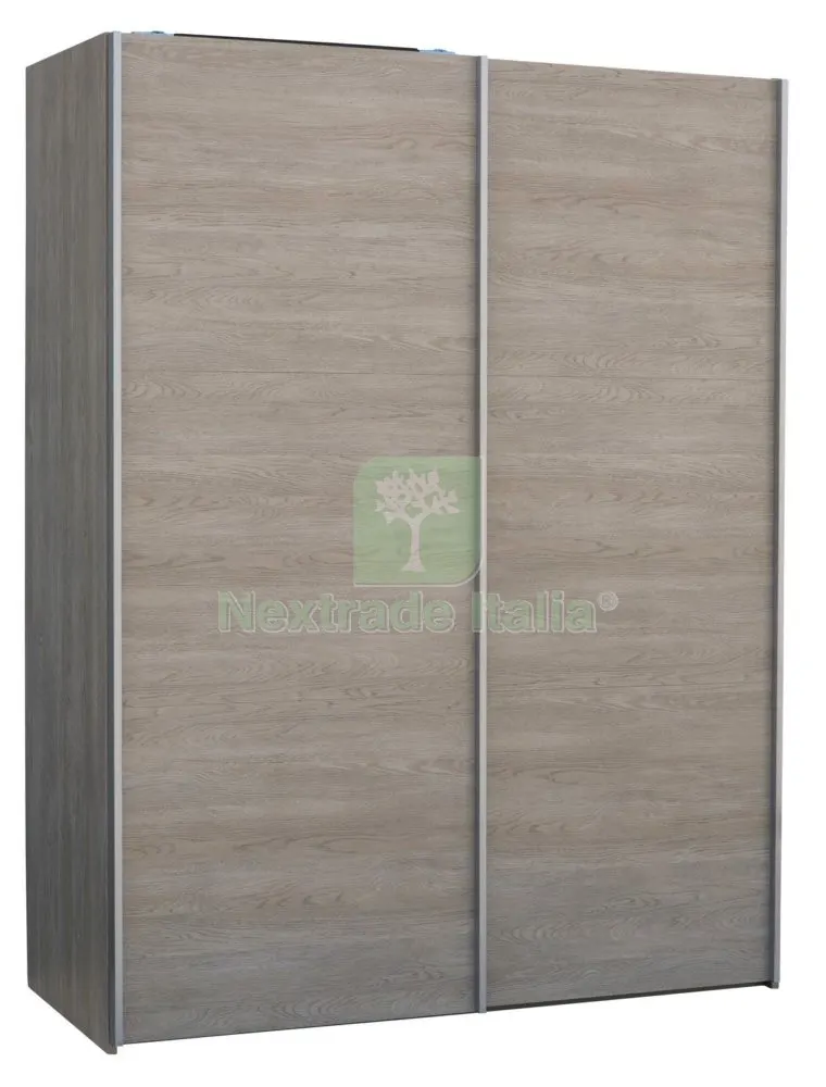 Kit Armadio 2ANTE Scorrevole CM 150X63X200H Rovere — Arredo — rif. FERX.93345