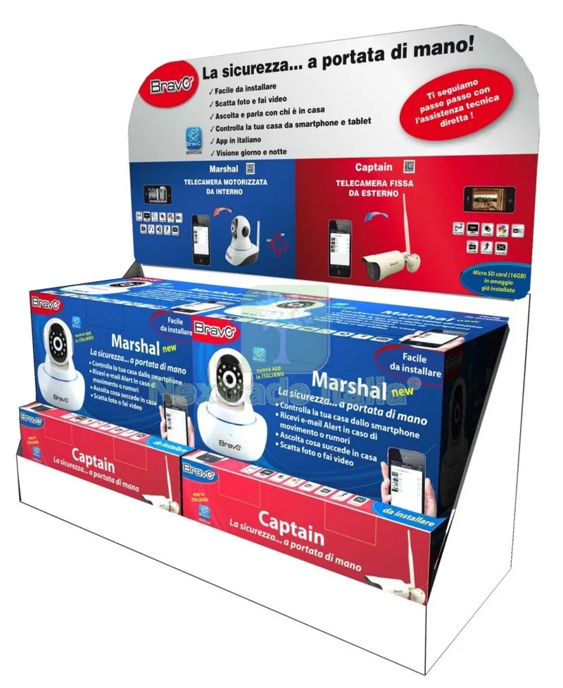 Espositore Vuoto Telecamere — Materiale promozionale e POP — rif. FERX.93363