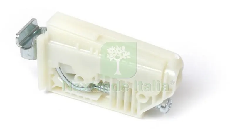 100PZ Attaccaglia Regolabile MM65/20 Bianco Sinistra — Ferramenta per legno e mobili — rif. FERX.93367