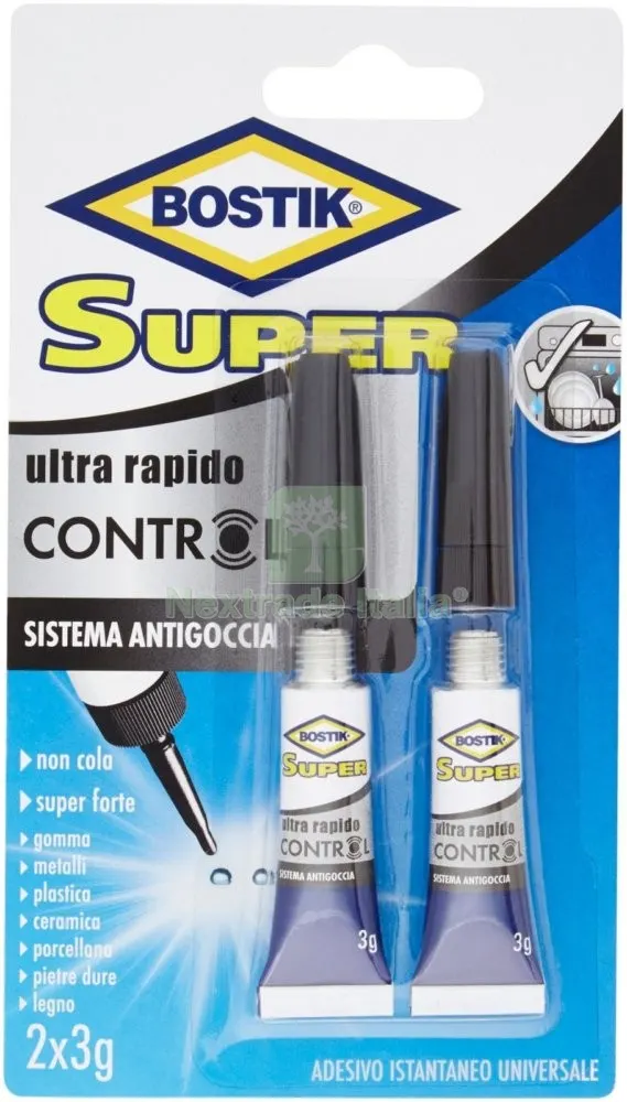 12PZ Bostik Supercontrol PZ.2 x GR.3 — Adesivi e sigillanti — rif. FERX.93378